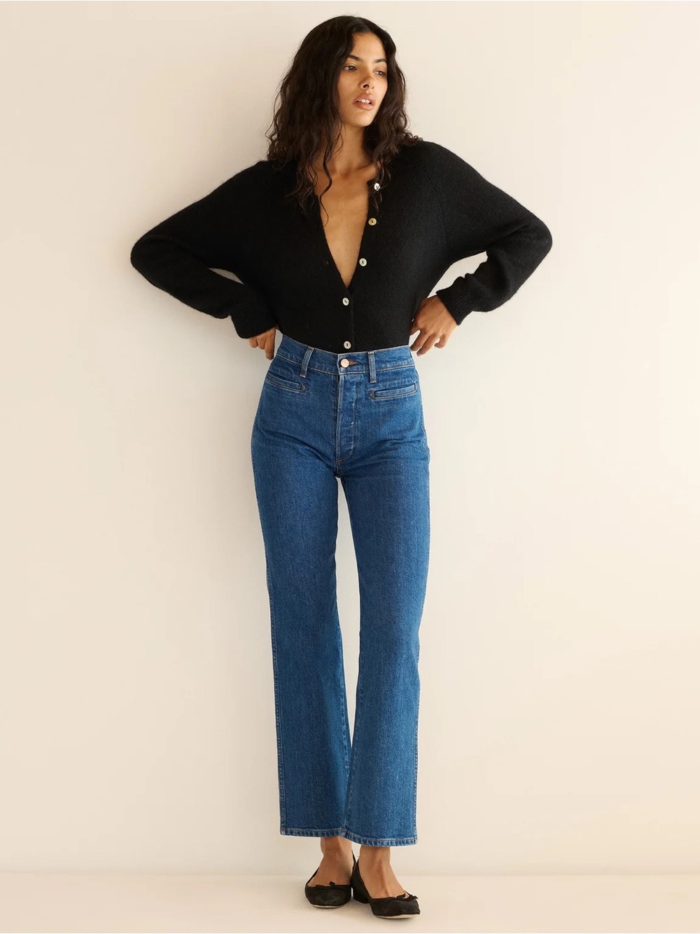 Doen Nikita Jean in Classic Blue Wash